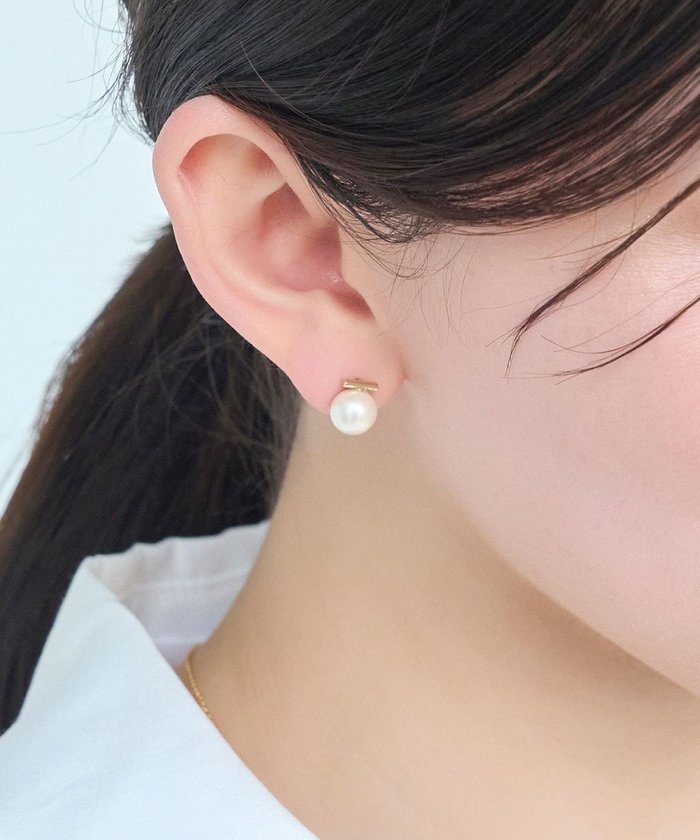 【フィービィー/phoebe】の【金属アレルギー対応】パワーストーンバーピアス パール インテリア・キッズ・メンズ・レディースファッション・服の通販 founy(ファニー) https://founy.com/ ファッション Fashion レディースファッション WOMEN おすすめ Recommend アクセサリー Accessories シンプル Simple パール Pearl エレガント 上品 Elegant |ID: prp329100004422769 ipo3291000000031934434