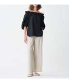 【アンクレイヴ/uncrave】の【手洗い可】フィブリルシャンブレー ワイドパンツ ライトベージュ|ID: prp329100004422809 ipo3291000000031824784