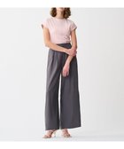 【アンクレイヴ/uncrave】の【新色追加!・手洗い可】フィブリルシャンブレー ワイドパンツ スレート|ID: prp329100004422809 ipo3291000000032568605