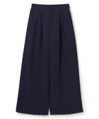 【アンクレイヴ/uncrave】の【新色追加!・手洗い可】フィブリルシャンブレー ワイドパンツ ネイビー系|ID: prp329100004422809 ipo3291000000032568610