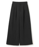 【アンクレイヴ/uncrave】の【新色追加!手洗い可】フィブリルシャンブレー ワイドパンツ ブラック系|ID: prp329100004422809 ipo3291000000033441072