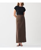 【アンクレイヴ/uncrave】の【手洗い可】フィブリルシャンブレー フレアスカート ブラウン|ID: prp329100004422811 ipo3291000000031563298