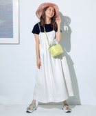 【アンフィーロ 自由区/UNFILO】の【STORYコラボ】キャミワンピ&Tシャツ セット オフ×ネイビー|ID: prp329100004423054 ipo3291000000033358209