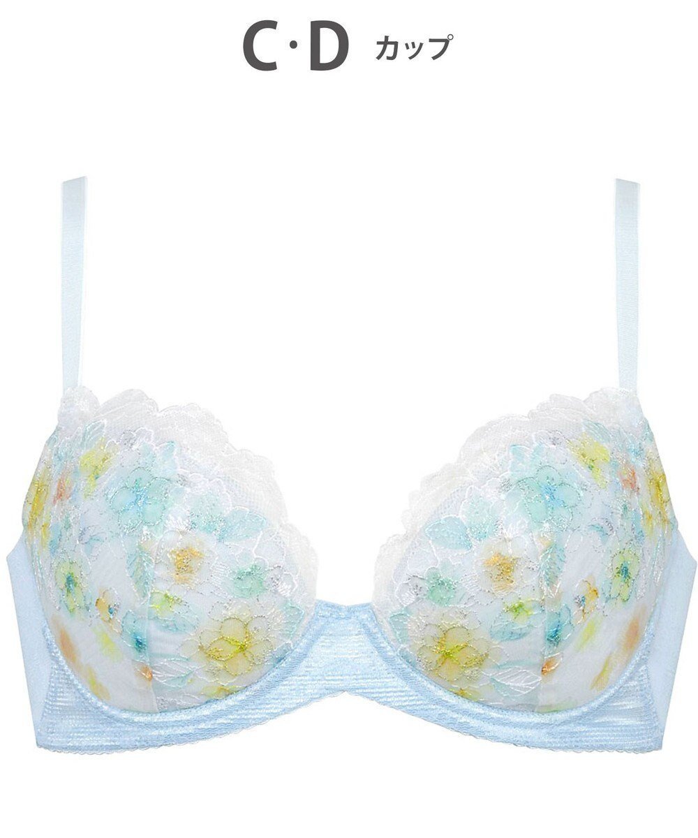 【ウィング/Wing】のブラジャー 夏のブラストレスから解放 汗の不快感を軽減(カップ肌側・ワイヤーループ・バック) 背中すっきり 【ときはなつブラ】 KB2872 ウイング/ワコール インテリア・キッズ・メンズ・レディースファッション・服の通販 founy(ファニー) 　ファッション　Fashion　レディースファッション　Ladies' Fashion Online　バッグ　Bag　アンダー　Under　フラット　Flat　フロント　Front　ブラジャー　Bra　ループ　Loop　ワイヤー　Wire　夏　Summer　サックス|ID: prp329100004423299 ipo3291000000032561629