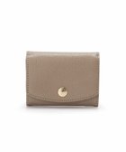 【トプカピ/TOPKAPI】の【TOPKAPI】角シボ型押し・ラウンドフラップ 三つ折り 財布 COLORATO コロラート グレー|ID: prp329100004423542 ipo3291000000031806932