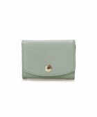 【トプカピ/TOPKAPI】の【TOPKAPI】角シボ型押し・ラウンドフラップ 三つ折り 財布 COLORATO コロラート グリーングレー|ID: prp329100004423542 ipo3291000000031806945