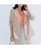 【エニィ スィス/any SiS】の【吸水速乾・洗える】シアーメッシュ ジャケット 人気、トレンドファッション・服の通販 founy(ファニー) ファッション Fashion レディースファッション Fashion for Women アウター Coat / Outerwear Collection レディースジャケット・軽アウター Jackets テーラードジャケット / 通勤・きれいめスタイル Tailored Jackets & Blazers 春 Spring 洗える Machine Washable 吸水 Absorbent, Quick-Dry 軽量 Lightweight, Ultra Light ジャケット Jacket, Outerwear スリット Slit, Slit Detail 雑誌 Magazine, Fashion Magazine ダウン Down, Puffer デニム Denim, Jeans Material トレンド Trend, Trending Now フェミニン Feminine, Girly ポケット Pocket, Pocket Detail メッシュ Mesh, Net Fabric S/S・春夏 SS, Spring/Summer, Warm Season 再入荷 Restock / Back in Stock おすすめ Recommended / Our Picks 夏 Summer 新作・新入荷 New Arrivals / New In ビジネス 仕事 通勤 Business / Work / Commuting thumbnail ライトベージュ|ID: prp329100004423553 ipo3291000000032344309
