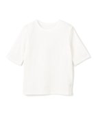 【アンフィーロ 自由区/UNFILO】の【抗菌防臭/UVケア】テレコ ハーフスリーブTシャツ オフ|ID: prp329100004423555 ipo3291000000031967208