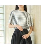 【アンフィーロ 自由区/UNFILO】の【ストレッチ/UVケア】BEAUTYFORM-Tコットン ベーシックTシャツ ボーダー|ID: prp329100004423556 ipo3291000000032297236