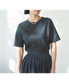 【アンフィーロ 自由区/UNFILO】の【ストレッチ/UVケア】BEAUTYFORM-Tコットン ベーシックTシャツ チャコール|ID: prp329100004423556 ipo3291000000032297238