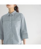 【組曲/KUMIKYOKU】のエンブロイダリーレース襟付 ブラウス 人気、トレンドファッション・服の通販 founy(ファニー) ファッション Fashion レディースファッション Fashion for Women トップス・カットソー Cut & Sew Tops シャツ・ブラウス・オフィスカジュアル Elegant Blouses & Button-Ups アイレット Eyelet Lace 春 Spring カフス Cuff Design サロペット Overalls, Salopette ノースリーブ Sleeveless, No-Sleeve フラワー Flower, Floral モチーフ Motif, Design Theme ヨーク Yoke, Yoke Design レース Lace, Lace Fabric S/S・春夏 SS, Spring/Summer, Warm Season 夏 Summer thumbnail スモーキーミント系|ID: prp329100004423572 ipo3291000000033640669