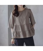 【組曲/KUMIKYOKU】の【新色追加】エンブロイダリーレースフリル ブラウス 人気、トレンドファッション・服の通販 founy(ファニー) ファッション Fashion レディースファッション Fashion for Women トップス・カットソー Cut & Sew Tops シャツ・ブラウス・オフィスカジュアル Elegant Blouses & Button-Ups アイレット Eyelet Lace 春 Spring サロペット Overalls, Salopette スキニー Skinny, Slim Fit ティアード Tiered, Tiered Style ノースリーブ Sleeveless, No-Sleeve フラワー Flower, Floral ボトム Bottoms, Lower Wear モチーフ Motif, Design Theme レース Lace, Lace Fabric S/S・春夏 SS, Spring/Summer, Warm Season おすすめ Recommended / Our Picks 夏 Summer エレガント 上品 Elegant thumbnail モカグレー系9|ID: prp329100004423573 ipo3291000000032622941