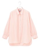 【ジェイプレスヨークストリート/J.PRESS YORK STREET】の【WOMEN】コットンタイプライター ドレープシャツ オレンジ系1|ID: prp329100004423580 ipo3291000000031931834