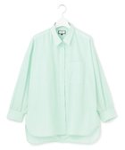 【ジェイプレスヨークストリート/J.PRESS YORK STREET】の【WOMEN】コットンタイプライター ドレープシャツ グリーン系1|ID: prp329100004423580 ipo3291000000031931835