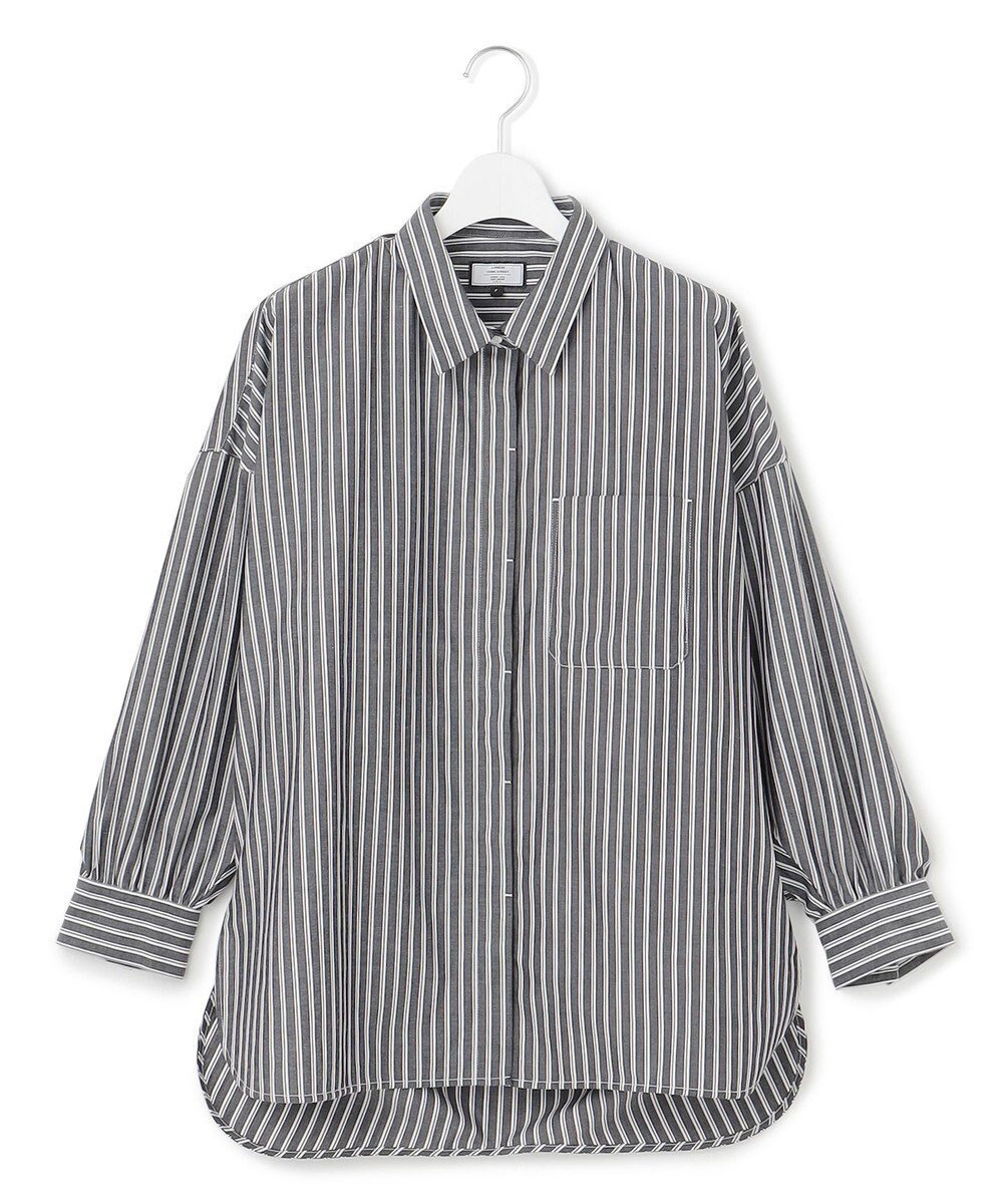【ジェイプレスヨークストリート/J.PRESS YORK STREET】の【WOMEN】コットンタイプライター ドレープシャツ インテリア・キッズ・メンズ・レディースファッション・服の通販 founy(ファニー) 　ファッション　Fashion　レディースファッション　WOMEN　トップス・カットソー　Tops/Tshirt　シャツ/ブラウス　Shirts/Blouses　おすすめ　Recommend　ジャケット　Jacket　スタンダード　Standard　タイプライター　Typewriter　ドレープ　Drape　夏　Summer　春　Spring　S/S・春夏　Ss・Spring/Summer　羽織　Haori　ブラック系2|ID: prp329100004423580 ipo3291000000031931836
