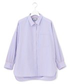 【ジェイプレスヨークストリート/J.PRESS YORK STREET】の【WOMEN】コットンタイプライター ドレープシャツ サックスブルー系2|ID: prp329100004423580 ipo3291000000031931841