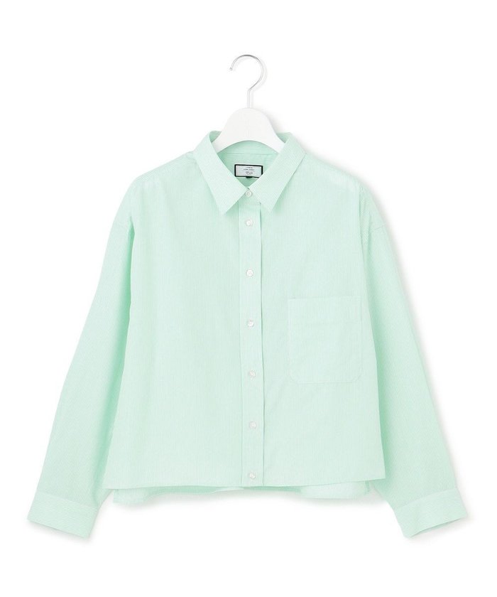 【ジェイプレスヨークストリート/J.PRESS YORK STREET】の【WOMEN】コットンタイプライター ショートシャツ インテリア・キッズ・メンズ・レディースファッション・服の通販 founy(ファニー) https://founy.com/ ファッション Fashion レディースファッション WOMEN トップス・カットソー Tops/Tshirt シャツ/ブラウス Shirts/Blouses おすすめ Recommend コンパクト Compact サロペット Overalls シューズ Shoes ショート Short スラックス Slacks タイプライター Typewriter トレンド Trend ドレープ Drape バランス Balance リラックス Relax 夏 Summer 春 Spring S/S・春夏 Ss・Spring/Summer |ID: prp329100004423581 ipo3291000000031848127