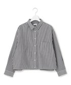 【ジェイプレスヨークストリート/J.PRESS YORK STREET】の【WOMEN】コットンタイプライター ショートシャツ ブラック系2|ID: prp329100004423581 ipo3291000000031848129