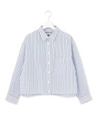 【ジェイプレスヨークストリート/J.PRESS YORK STREET】の【WOMEN】コットンタイプライター ショートシャツ ブルー系2|ID: prp329100004423581 ipo3291000000031848131