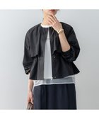 【組曲/KUMIKYOKU】の【撥水機能・UVケア・接触冷感】エアリーブルゾン 人気、トレンドファッション・服の通販 founy(ファニー) ファッション Fashion レディースファッション Fashion for Women アウター Coat / Outerwear Collection レディースジャケット・軽アウター Jackets ブルゾンジャケット・スポーティアウター Blouson Jackets 春 Spring ギャザー Gathered, Ruffled ジャケット Jacket, Outerwear ドット Polka Dot, Dot Pattern フェミニン Feminine, Girly ブルゾン Blouson, Bomber Jacket ボトム Bottoms, Lower Wear ポーチ Pouch, Small Case ヨーク Yoke, Yoke Design ワッシャー Washer, Crinkled Finish S/S・春夏 SS, Spring/Summer, Warm Season おすすめ Recommended / Our Picks 夏 Summer 旅行 Travel thumbnail ブラック系9|ID: prp329100004423585 ipo3291000000033290877