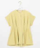 【エニィ スィス/any SiS】の【洗える】カナパジャージー ブラウス イエロー|ID: prp329100004423602 ipo3291000000036254891