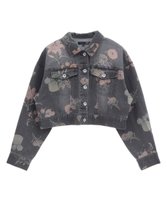 【グリーンパークス/Green Parks】の・SUGAR SPOON フラワーptGジャン 人気、トレンドファッション・服の通販 founy(ファニー) ファッション Fashion レディースファッション WOMEN アウター Coat Outerwear ジャケット Jackets デニムジャケット Denim Jackets おすすめ Recommend コンパクト Compact ジャケット Jacket セットアップ Set Up デニム Denim フラワー Flower プリント Print ボトム Bottom ポケット Pocket ヴィンテージ Vintage 夏 Summer 春 Spring S/S・春夏 Ss・Spring/Summer |ID:prp329100004423654