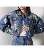 【グリーンパークス/Green Parks】の・SUGAR SPOON フラワーptGジャン 人気、トレンドファッション・服の通販 founy(ファニー) ファッション Fashion レディースファッション WOMEN アウター Coat Outerwear ジャケット Jackets デニムジャケット Denim Jackets おすすめ Recommend コンパクト Compact ジャケット Jacket セットアップ Set Up デニム Denim フラワー Flower プリント Print ボトム Bottom ポケット Pocket ヴィンテージ Vintage 夏 Summer 春 Spring S/S・春夏 Ss・Spring/Summer thumbnail Indigo|ID: prp329100004423654 ipo3291000000031719418