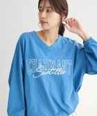 【グリーンパークス/Green Parks】のナイロンロゴVネックプルオーバー Blue|ID: prp329100004423657 ipo3291000000031529988
