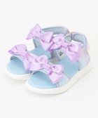 【エニファム/any FAM / KIDS】のリボン スポーツサンダル レインボー×ラベンダー|ID: prp329100004424106 ipo3291000000031961497