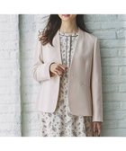 【エニィ スィス/any SiS】の【セットアップ対応】褒めらレディカラーレス ジャケット アイボリー|ID: prp329100004424326 ipo3291000000033464438