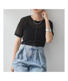 【アースミュージックアンドエコロジー/earth music&ecology】のシアーチュールプルオーバー 人気、トレンドファッション・服の通販 founy(ファニー) ファッション Fashion レディースファッション WOMEN トップス・カットソー Tops/Tshirt シャツ/ブラウス Shirts/Blouses ロング / Tシャツ T-Shirts プルオーバー Pullover カットソー Cut and Sewn おすすめ Recommend カットソー Cut And Sew シアー Sheer チュール Tulle フロント Front ポケット Pocket エレガント 上品 Elegant A/W・秋冬 Aw・Autumn/Winter・Fw・Fall-Winter thumbnail Black|ID: prp329100004424572 ipo3291000000031942627