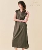 【ベイジ,/BEIGE,】の【WEB限定・洗える】MELISSA / バックシフォンスキッパーロングワンピース Khaki|ID: prp329100004424612 ipo3291000000032649928