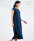 【ベイジ,/BEIGE,】の【WEB限定・洗える】MELISSA / バックシフォンスキッパーロングワンピース Navy|ID: prp329100004424612 ipo3291000000032649929