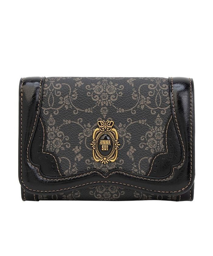 【アナスイ/ANNA SUI】のリーブル 内Lファスナー二つ折り財布 インテリア・キッズ・メンズ・レディースファッション・服の通販 founy(ファニー) https://founy.com/ ファッション Fashion レディースファッション WOMEN 財布 Wallets クラシック Classic ブローチ Brooch プリント Print ヴィンテージ Vintage エレガント 上品 Elegant 財布 Wallet 軽量 Lightweight |ID: prp329100004424653 ipo3291000000031988610