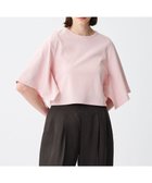 【アンクレイヴ/uncrave】の【UVカット・接触冷感・洗濯機洗い可】ダブルフェイスジャージー ハンカチスリーブトップス ピンク|ID: prp329100004424683 ipo3291000000032477020