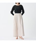 【アンクレイヴ/uncrave】の【洗濯機洗い可】カラータイプライター ワイドパンツ ライトベージュ|ID: prp329100004424700 ipo3291000000033409553