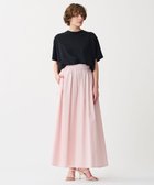 【アンクレイヴ/uncrave】の【洗濯機洗い可】カラータイプライター フレアスカート ピンク|ID: prp329100004424702 ipo3291000000031716459