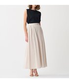 【アンクレイヴ/uncrave】の【洗濯機洗い可】カラータイプライター フレアスカート ライトベージュ|ID: prp329100004424702 ipo3291000000031716462