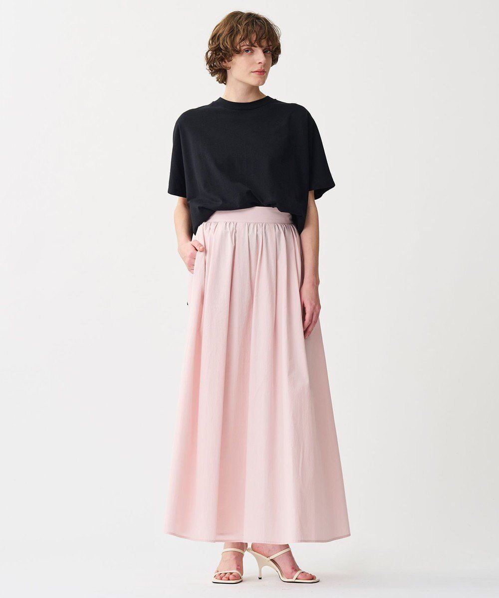 【アンクレイヴ/uncrave】のカラータイプライター フレアスカート インテリア・キッズ・メンズ・レディースファッション・服の通販 founy(ファニー) 　ファッション　Fashion　レディースファッション　Fashion for Women　スカート　Skirts　Aライン・フレアスカート　A-Line & Flared Skirts　インド　Indian Textile　エアリー　Airy Texture　オーガニック　Organic Cotton　春　Spring　ギャザー　Gathered, Ruffled　ショート　Short, Short Length　タイプライター　Typewriter Fabric, Crisp Cotton　フィット　Fit, Slim Fit　フレア　Flare, Flared　リラックス　Relax, Relaxed Fit　ワイド　Wide, Wide Fit　S/S・春夏　SS, Spring/Summer, Warm Season　夏　Summer　ピンク|ID: prp329100004424702 ipo3291000000035572156