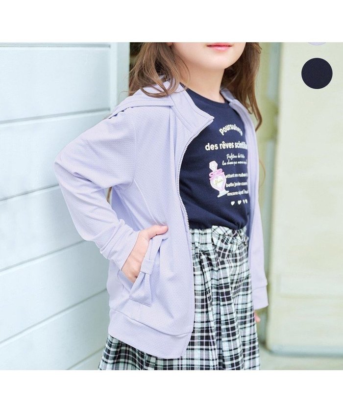 【エニファム/any FAM / KIDS】のUVカット リボンパーカー インテリア・キッズ・メンズ・レディースファッション・服の通販 founy(ファニー) https://founy.com/ ファッション Fashion キッズファッション Fashion for Kids アウター Coat Outerwear /Kids 春 Spring 洗える Machine Washable ジャケット Jacket, Outerwear チャーム Charm, Pendant パーカー Hoodie, Parka ポケット Pocket, Pocket Detail リボン Ribbon, Bow S/S・春夏 SS, Spring/Summer, Warm Season おすすめ Recommended / Our Picks 夏 Summer |ID: prp329100004425764 ipo3291000000032633177
