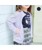 【エニファム/any FAM / KIDS】のUVカット リボンパーカー サックスブルー|ID: prp329100004425764 ipo3291000000032633177
