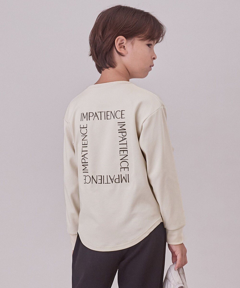 【アンフィーロ/UNFILO / KIDS】の【110-150cm】選べるアソート ロゴロンT(UNISEX) インテリア・キッズ・メンズ・レディースファッション・服の通販 founy(ファニー) 　ファッション　Fashion　キッズファッション　KIDS　トップス・カットソー　Tops/Tees/Kids　ユニセックス　Unisex　カットソー　Cut And Sew　シンプル　Simple　スウェット　Sweat　プリント　Print　夏　Summer　S/S・春夏　Ss・Spring/Summer　A/W・秋冬　Aw・Autumn/Winter・Fw・Fall-Winter　[刺繍ロゴ]グレージュ|ID: prp329100004425789 ipo3291000000031941295