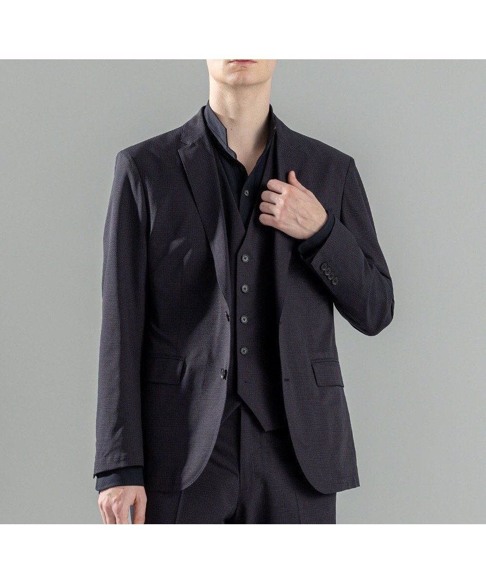 【ジョゼフ オム/JOSEPH HOMME / MEN】の新型・新柄【洗える/ストレッチ/シワになりにくい/セットアップ対応可】クールドッツストレッチ ジャケット インテリア・キッズ・メンズ・レディースファッション・服の通販 founy(ファニー) 　ファッション　Fashion　メンズファッション　Fashion for Men　アウター　Men's Coats Outerwear　テーラードジャケット　Tailored Jackets & Blazers　ウォッシャブル　Machine Washable　春　Spring　洗える　Machine Washable　ジャケット　Jacket, Outerwear　ストレッチ　Stretch, Stretchy Fabric　スポーツ　Sports, Activewear　セットアップ　Set-Up, Coordinated Outfit　センター　Center, Center Line　フラップ　Flap, Flap Pocket　フロント　Front, Front Design　プリント　Print, Printed Pattern　ベーシック　Basic, Essential　ポケット　Pocket, Pocket Detail　リラックス　Relax, Relaxed Fit　S/S・春夏　SS, Spring/Summer, Warm Season　夏　Summer　ネイビー系|ID: prp329100004425810 ipo3291000000032769947