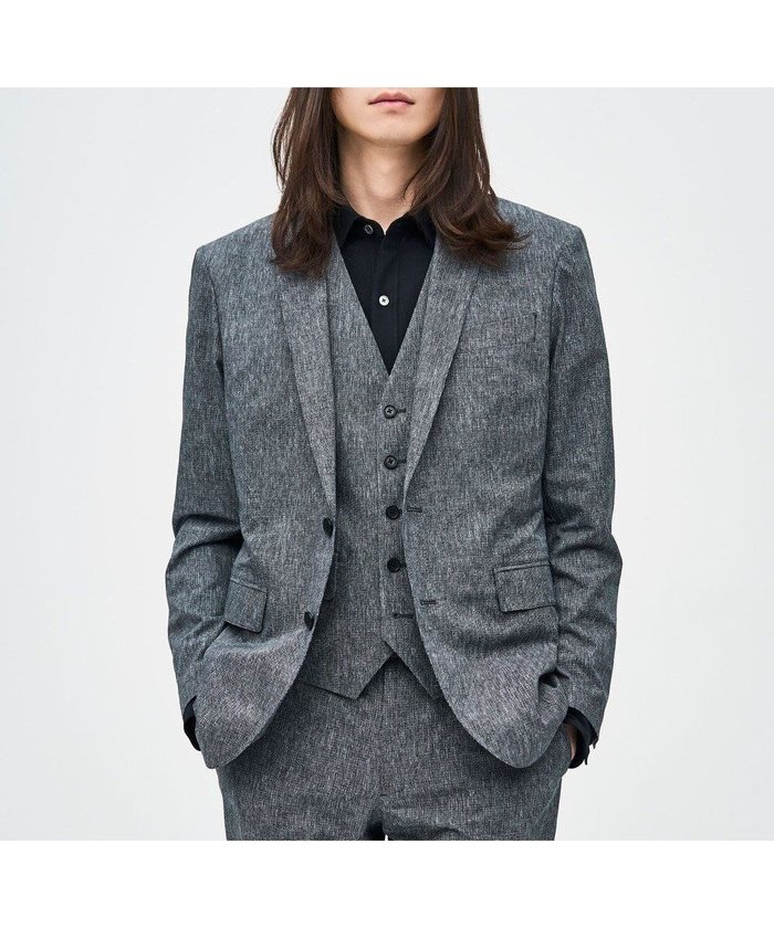 【ジョゼフ オム/JOSEPH HOMME / MEN】の新型・新柄【洗える/ストレッチ/シワになりにくい/セットアップ対応可】クールドッツストレッチ ジャケット インテリア・キッズ・メンズ・レディースファッション・服の通販 founy(ファニー) https://founy.com/ ファッション Fashion メンズファッション Fashion for Men アウター Men's Coats Outerwear テーラードジャケット Tailored Jackets & Blazers ウォッシャブル Machine Washable 春 Spring 洗える Machine Washable ジャケット Jacket, Outerwear ストレッチ Stretch, Stretchy Fabric スポーツ Sports, Activewear セットアップ Set-Up, Coordinated Outfit センター Center, Center Line フラップ Flap, Flap Pocket フロント Front, Front Design プリント Print, Printed Pattern ベーシック Basic, Essential ポケット Pocket, Pocket Detail リラックス Relax, Relaxed Fit S/S・春夏 SS, Spring/Summer, Warm Season 夏 Summer |ID: prp329100004425810 ipo3291000000033440101