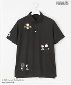 【23区 ゴルフ/23区GOLF / MEN】の【MEN】『PEANUTS』コラボプリントポロ ブラック系|ID: prp329100004425821 ipo3291000000032977598