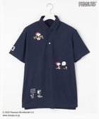 【23区 ゴルフ/23区GOLF / MEN】の【MEN】『PEANUTS』コラボプリントポロ ネイビー系|ID: prp329100004425821 ipo3291000000032977599