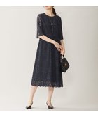 【自由区/JIYU-KU】の【洗える】フルールコードレース ワンピース ダークネイビー|ID: prp329100004425848 ipo3291000000031563127