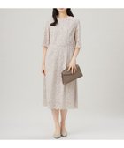 【自由区/JIYU-KU】の【洗える】フルールコードレース ワンピース 人気、トレンドファッション・服の通販 founy(ファニー) ファッション Fashion レディースファッション Fashion for Women ワンピース Dresses グログラン Grosgrain, Grosgrain Ribbon パイピング Piping, Trim Design モチーフ Motif, Design Theme ラッセル Raschel, Raschel Lace レース Lace, Lace Fabric エレガント 上品 Elegant 夏 Summer 春 Spring S/S・春夏 SS, Spring/Summer, Warm Season 洗える Machine Washable 無地 Plain, Solid Color thumbnail [WEB限定]ベージュ|ID: prp329100004425848 ipo3291000000033564429