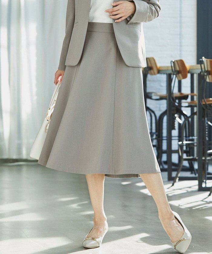 【エニィ スィス/any SiS】の【セットアップ対応】褒めらレディフレア スカート インテリア・キッズ・メンズ・レディースファッション・服の通販 founy(ファニー) https://founy.com/ ファッション Fashion レディースファッション Fashion for Women セットアップ Matching Sets スカート・ミニ/ミディ/マキシ Skirts / Mini, Midi & Maxi Skirts スカート Skirts Aライン・フレアスカート A-Line & Flared Skirts おすすめ Recommended / Our Picks シルケット Silket, Silky Cotton シンプル Simple, Minimal ジャケット Jacket, Outerwear ストレッチ Stretch, Stretchy Fabric セットアップ Set-Up, Coordinated Outfit フレア Flare, Flared ワイド Wide, Wide Fit エレガント 上品 Elegant 夏 Summer 春 Spring S/S・春夏 SS, Spring/Summer, Warm Season 楽ちん Easy Fit, Comfortable ビジネス 仕事 通勤 Business / Work / Commuting |ID: prp329100004425942 ipo3291000000034282814