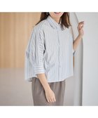 【エニー/ANY】の【UVカット/抗菌防臭/速乾/手洗い可】エニィファンクション ストライプドルマンシャツ ブルーストライプ|ID: prp329100004426322 ipo3291000000033713739